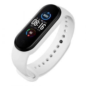 Силіконовий Ремінець Xiaomi Mi Band 5 / Mi Band 6 White