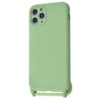 Чохол (Lanyard Case) для iPhone 11 Pro зі шнурком Mint Gum