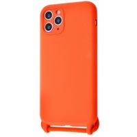 Чохол (Lanyard Case) для iPhone 11 Pro зі шнурком Orange