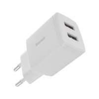 Зарядний пристрій Baseus Compact Charger 2U 10.5W EU White