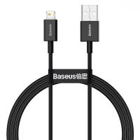Кабель USB Lightning Baseus Superior Series 2.4A 1m Black