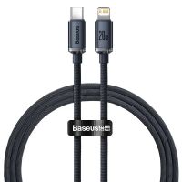 Кабель USB Type-C на Lightning Baseus Crystal Shine Series Fast 20W 1.2m Black