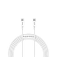 Кабель USB Type-C Baseus Superior Series Fast 100W 1m Moon White