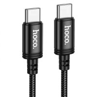 Кабель USB Type-C на Type-C HOCO X91 Radiance 60W for Type-C to Type-C(L=3M) Black