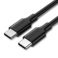 Кабель USB Type-C на Type-C UGREEN US286 USB-C 2.0 M/M Cable 2m (Black) (UGR-10306)