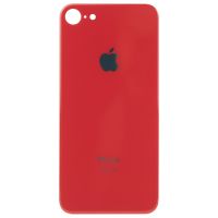 Кришка задня iPhone 8 (4.7") Red (великий виріз під камеру)