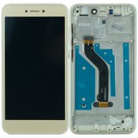 Дисплей Huawei P8 Lite (2017) / GR3 (2017) / P9 Lite (2017) complete with frame Gold