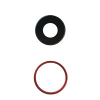 Скло камери iPhone XR (з обідком) Red