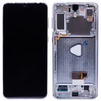 Дисплей Samsung Galaxy S21 Plus SM-G996 OR 100% (Service Pack) with frame Phantom Silver