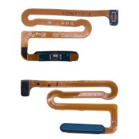 Шлейф Samsung Galaxy A12 SM-A125 / SM-A127 / M12 SM-M125 / SM-M127 (сканер відбитку пальця) Blue