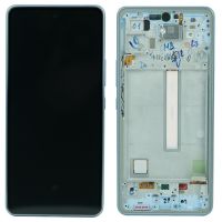 Дисплей Samsung Galaxy A53 5G SM-A536 OR 100% (Service Pack) with frame Blue