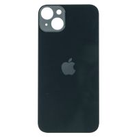 Кришка задня iPhone 14 Plus Black (великий виріз під камеру)