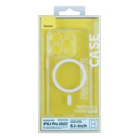 Чохол Baseus Crystal Magnetic для iPhone 14 Pro (прозорий)