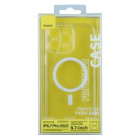 Чохол Baseus Crystal Magnetic для iPhone 14 Pro Max (прозорий)