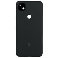 Задня частина корпусу Google Pixel 4A Just Black (з склом камери)