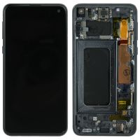 Дисплей Samsung Galaxy S10E SM-G970  frame Black (знятий з телефону)