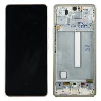 Дисплей Samsung Galaxy A53 5G SM-A536 OR 100% (Service Pack) with frame Gold