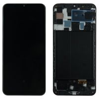 Дисплей Samsung Galaxy A50 SM-A505 / A50S SM-A507 with frame Black (Original AMOLED)