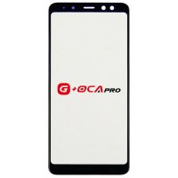 Скло дисплея OCA Pro для Samsung Galaxy A8 2018 SM-A530 Black + OCA (для переклеювання)