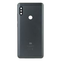 Задня частина корпусу Xiaomi Redmi Note 5 / Note 5 Pro Black (з склом камери)