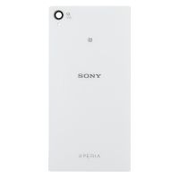 Задня частина корпусу Sony Xperia Z1 C6902 White (з склом камери)
