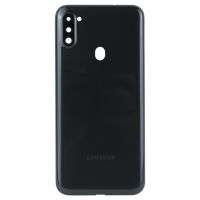 Задня частина корпусу Samsung Galaxy M11 SM-M115 / Galaxy A11 SM-A115 Black (з склом камери)