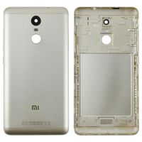Задня частина корпусу Xiaomi Redmi Note 3 / Note 3 Pro Gold (з склом камери)
