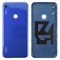 Задня частина корпусу Huawei Y6S Blue (з склом камери)