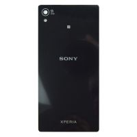 Задня частина корпусу Sony Xperia Z4 Black (з склом камери)