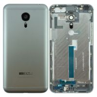 Задня частина корпусу Meizu MX5 Gray (з склом камери)