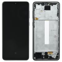Дисплей Samsung Galaxy A33 5G SM-A336E / SM-A336B OLED with frame Black (6.2" Small LCD)