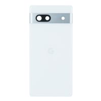 Задня частина корпусу Google Pixel 7A, комплект верх + низ Snow (White)