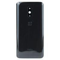 Задня частина корпусу OnePlus 7 Black (з склом камери)