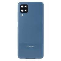 Задня частина корпусу Samsung Galaxy A12 SM-A125 Blue (з склом камери)