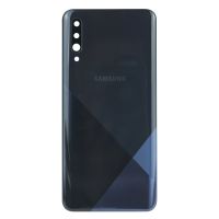 Задня частина корпусу Samsung Galaxy A30S SM-A307 Black (з склом камери)