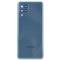 Задня частина корпусу Samsung Galaxy M32 SM-M325F Blue (з склом камери)