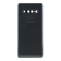 Задня частина корпусу Samsung Galaxy S10 Plus SM-G975 Black (з склом камери)