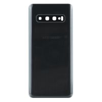 Задня частина корпусу Samsung Galaxy S10 SM-G973 Black (з склом камери)