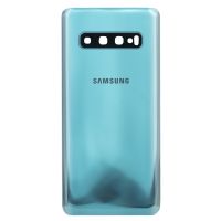 Задня частина корпусу Samsung Galaxy S10 SM-G973 Green (з склом камери)