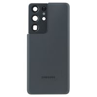 Задня частина корпусу Samsung Galaxy S21 Ultra SM-G998 Phantom Black (з склом камери)