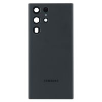 Задня частина корпусу Samsung Galaxy S22 Ultra 5G SM-S908 Phantom Black (з склом камери)