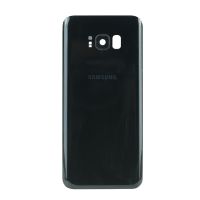 Задня частина корпусу Samsung Galaxy S8 Plus SM-G955 Midnight Black (з склом камери)