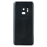 Задня частина корпусу Samsung Galaxy S9 SM-G960 Midnight Black (з склом камери)