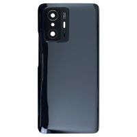 Задня частина корпусу Xiaomi 11T Meteorite Gray (з склом камери)
