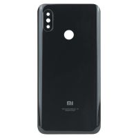 Задня частина корпусу Xiaomi Mi 8 Black (з склом камери)