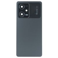 Задня частина корпусу Xiaomi Poco X5 Pro Astral Black (з склом камери)