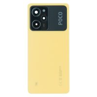 Задня частина корпусу Xiaomi Poco X5 Pro 5G Yellow (з склом камери)