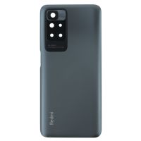 Задня частина корпусу Xiaomi Redmi 10 / Redmi 10 Prime Carbon Gray (з склом камери)