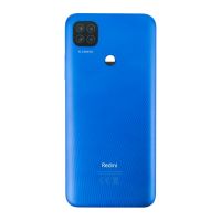 Задня частина корпусу Xiaomi Redmi 9C Blue (з склом камери)