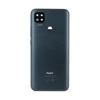 Задня частина корпусу Xiaomi Redmi 9C Grey (з склом камери)